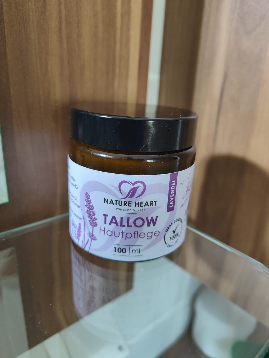 Customer photo review of Tallow Hautpflege Lavendel