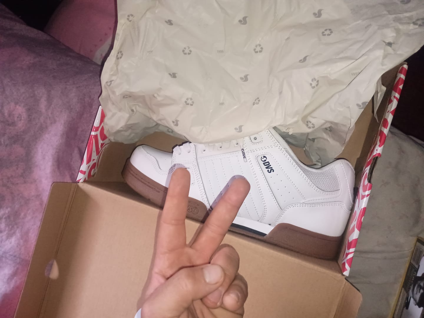 Customer photo review of Zapatillas Dvs Celsius Hombre Blanco