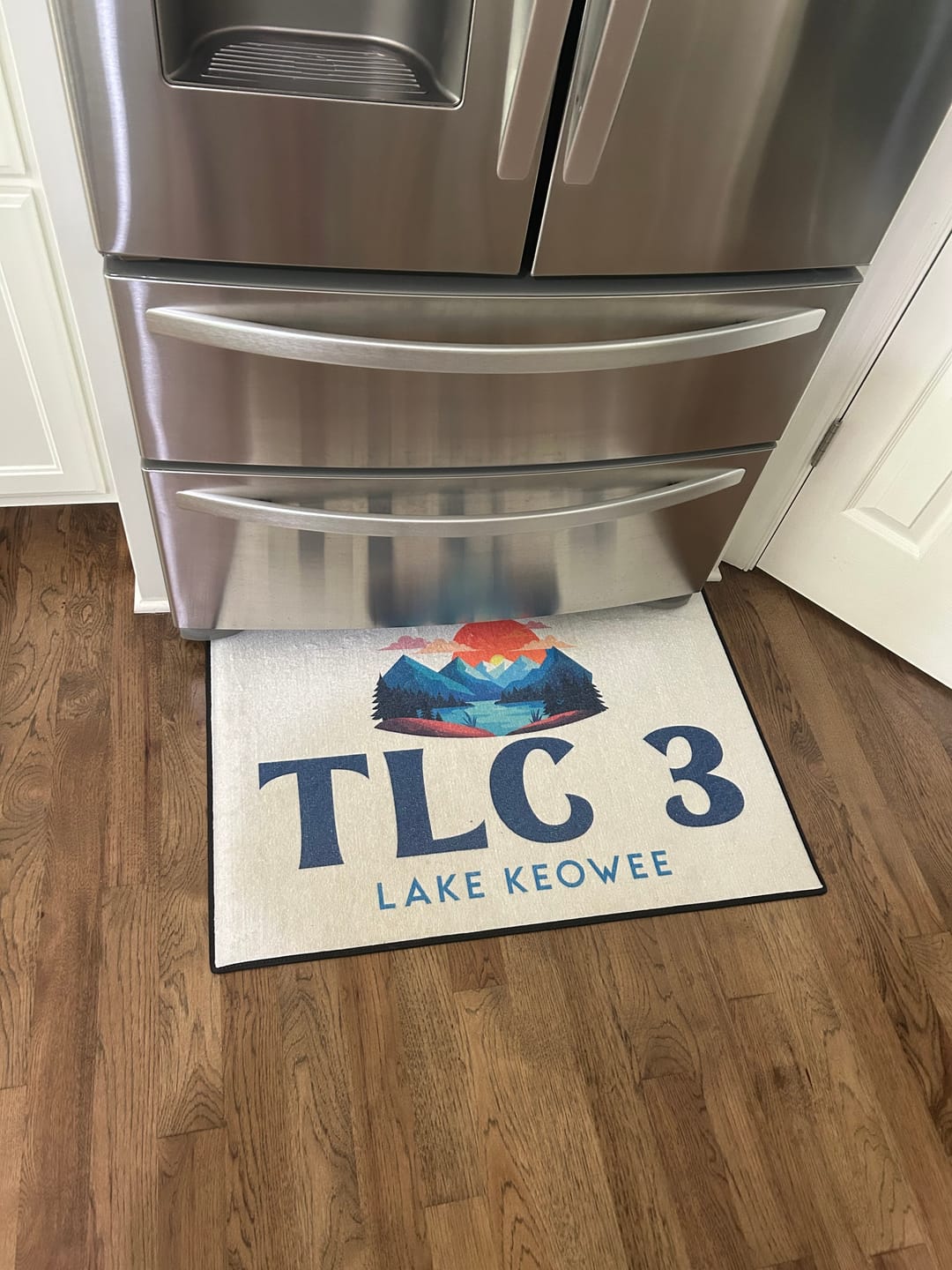 Customer photo review of Custom Indoor/Outdoor Dock Mat