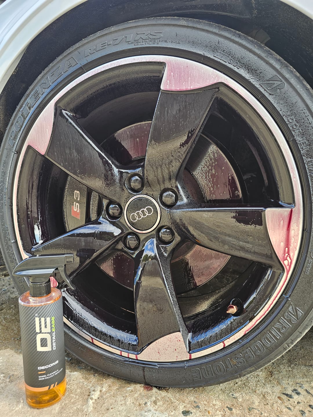Customer photo review of Decon8 - Wheel Cleaner & Iron Fallout Remover