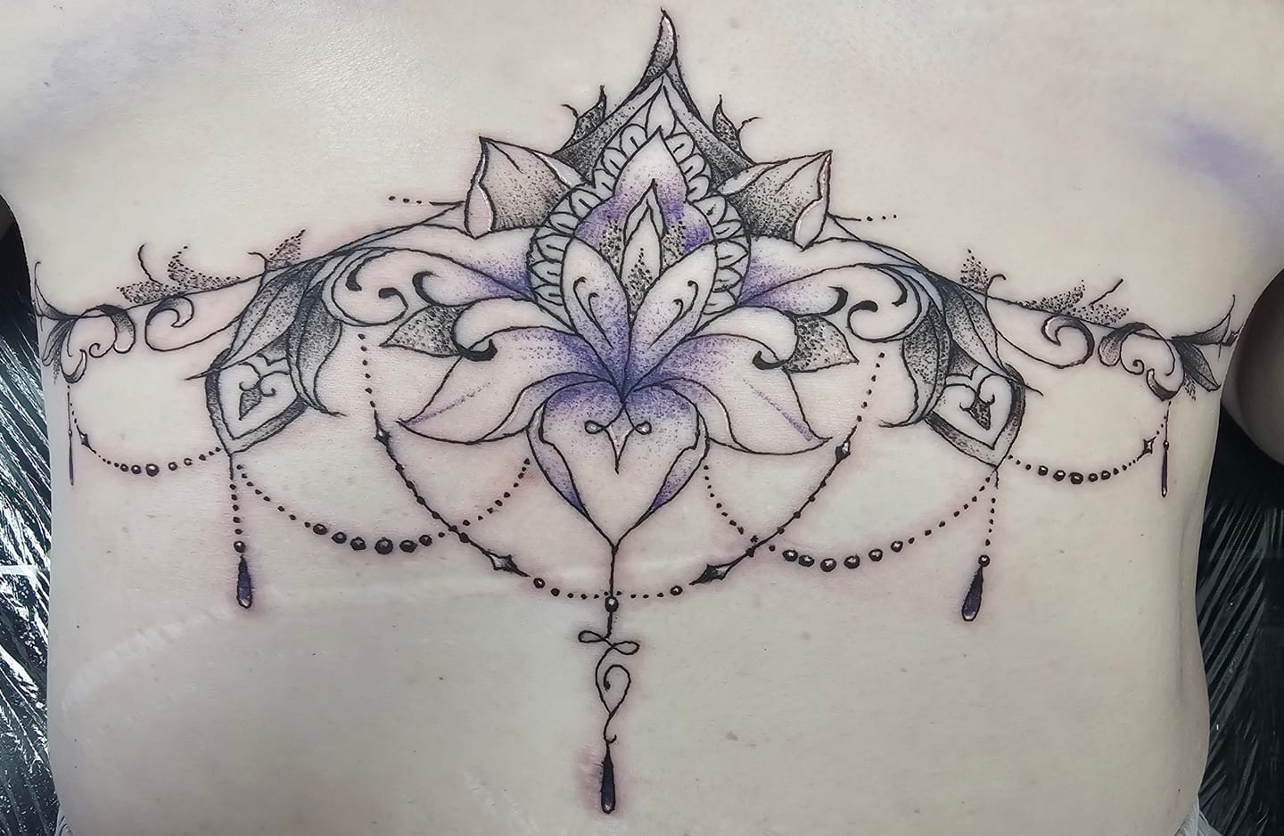Customer photo review of TattooNumbx Numbing Spray