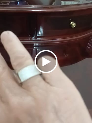 Customer video review of Anello a Fasciona con Zirconi Bianchi