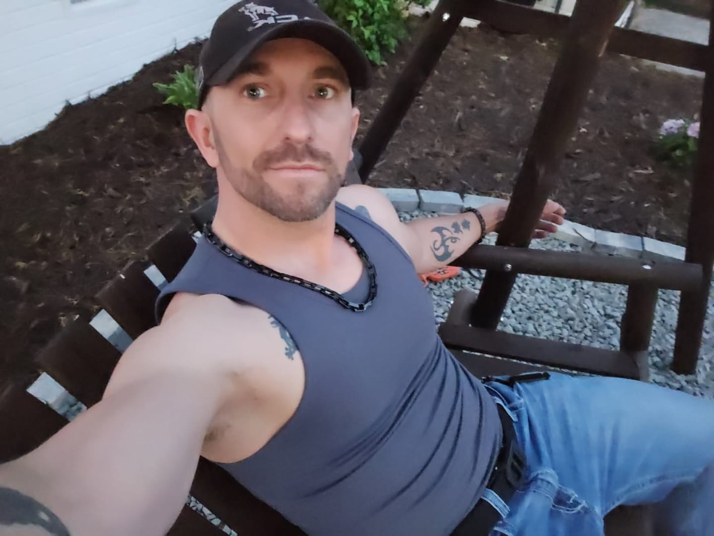 Customer photo review of Premium Ultra-Soft Cotton Fitted Tank 3 Pack