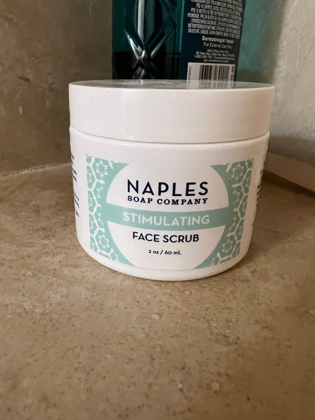 Customer photo review of Stimulating Face Scrub