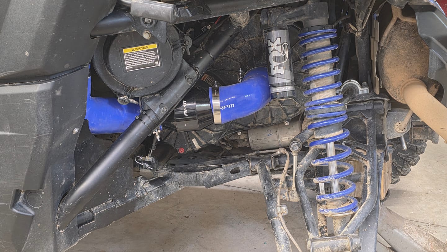 Customer photo review of RPM Polaris XPEDITION Clutch Intake Tube
