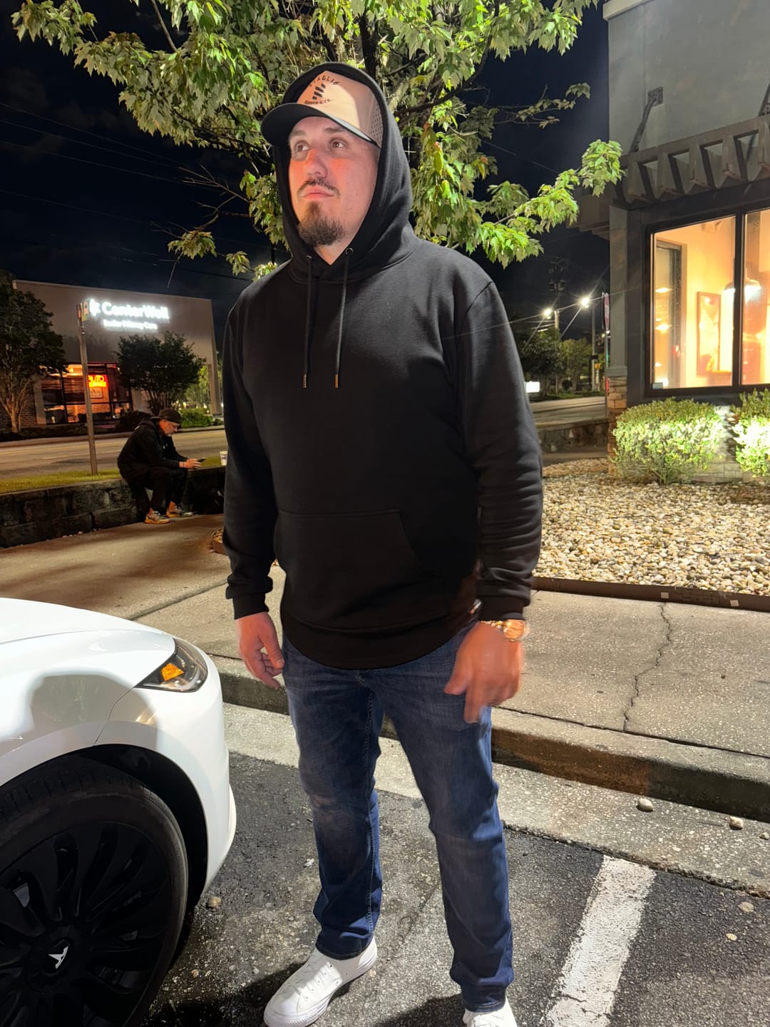 Customer photo review of 021 ESSENTIAL DROP-CUT HOODIE