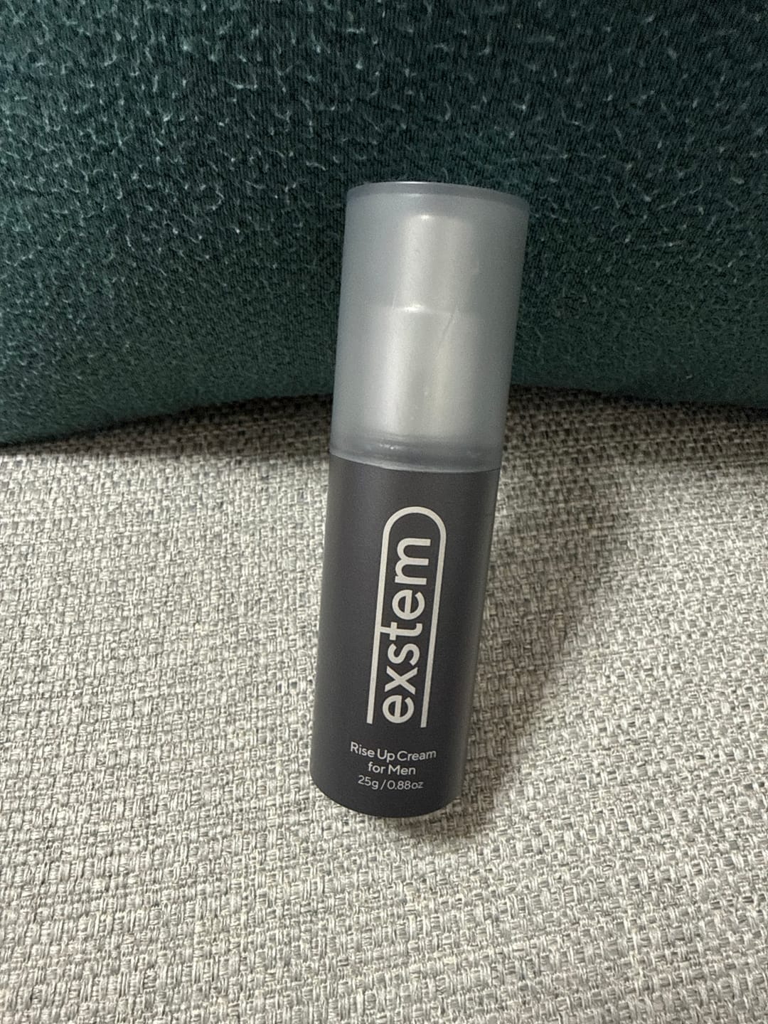 Customer photo review of exstem（エクステム）エクソソーム配合の男性用ケアクリーム