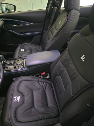 Customer photo review of Devano - Individuelles Autositzkissen