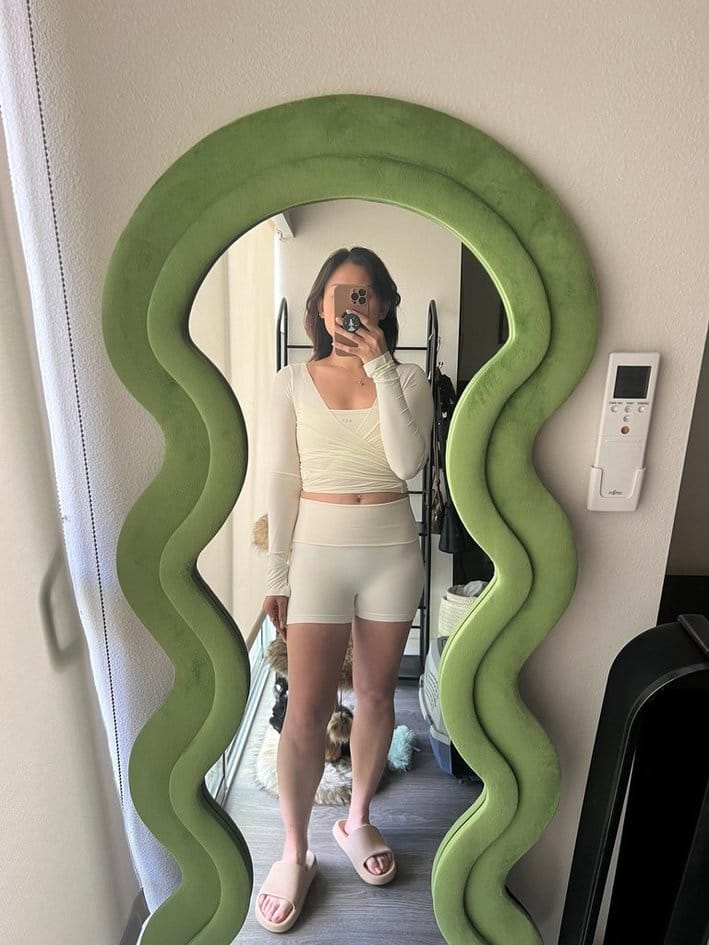 Customer photo review of The Ballet Wrap / Cream