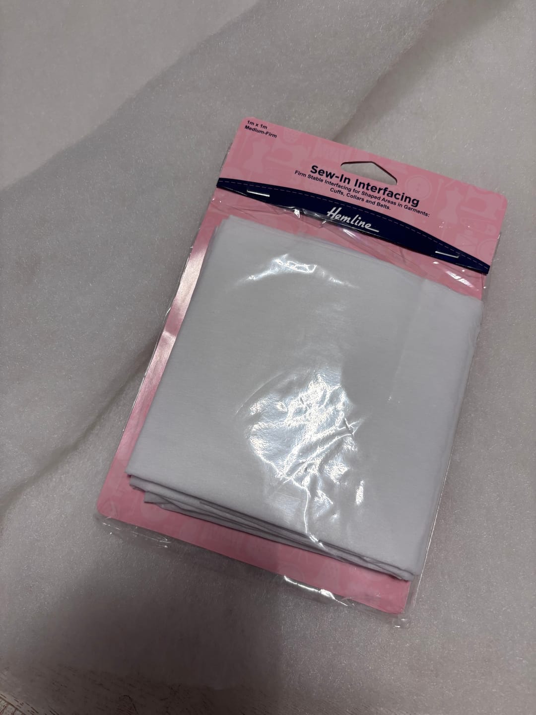 Customer photo review of 2oz Fire Retardant Wadding - 90cm wide