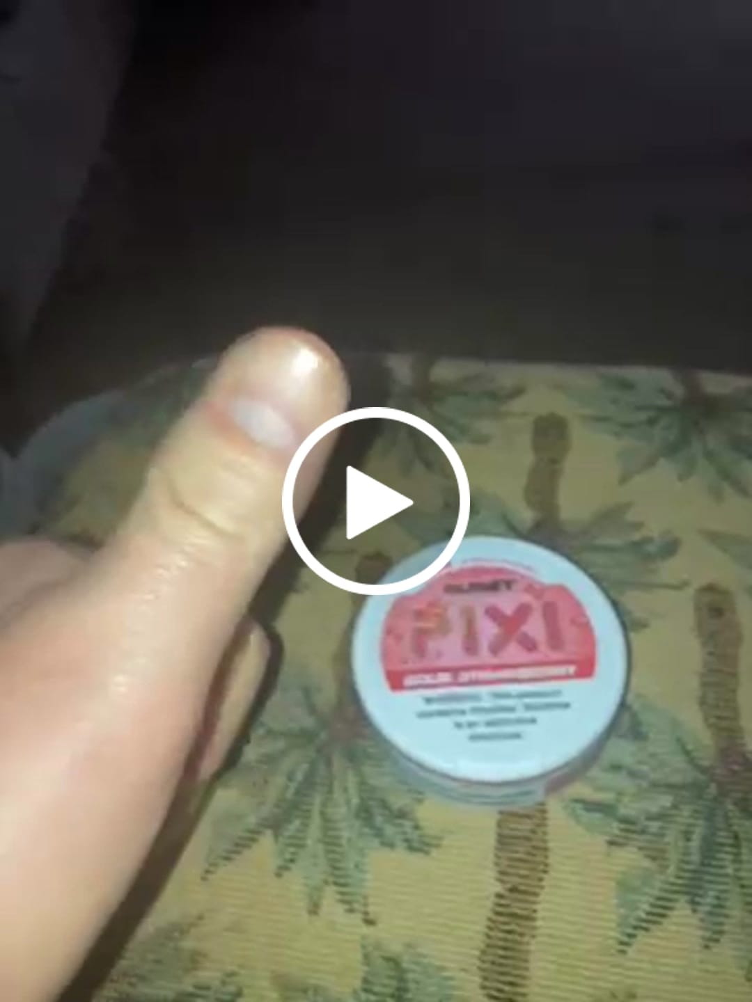 Customer video review of Burst Nicotine Pouches