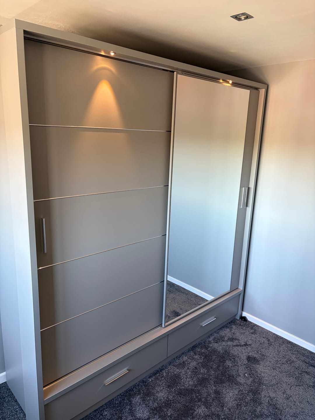 Customer photo review of Arti 5 - 2 Sliding Door Wardrobe 200cm