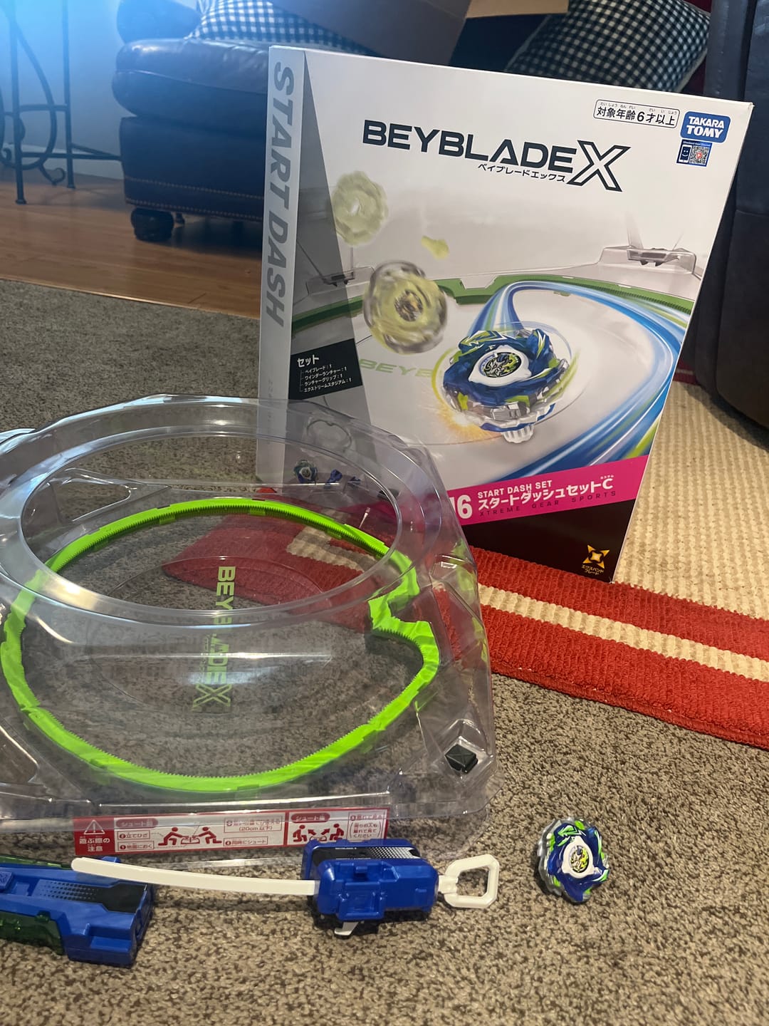 Customer photo review of [Pre-Order] Takara Tomy Beyblade X CX-16 Start Dash Set
