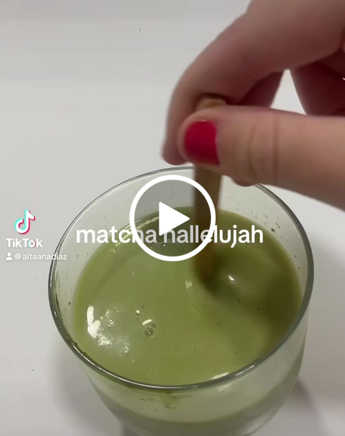 Customer video review of Té Matcha Vainilla Premium
