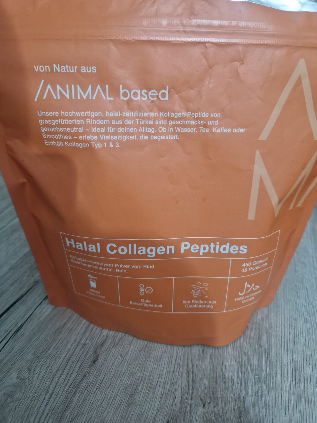 Customer photo review of Halal Kollagen Hydrolysat - 450g