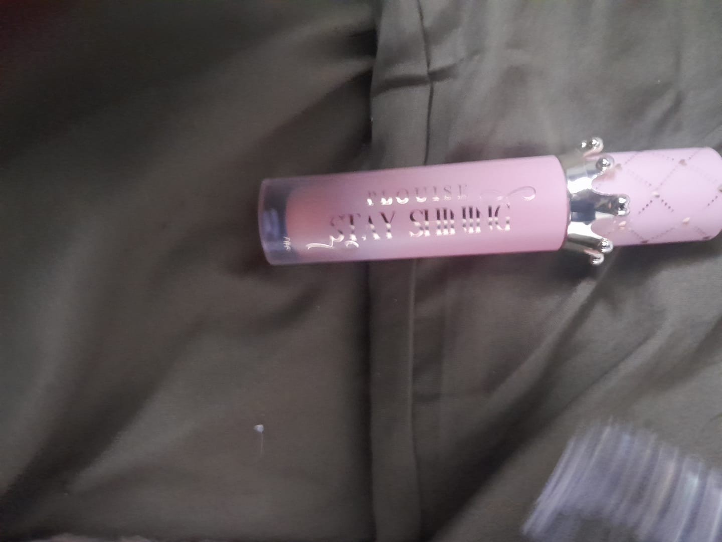 Customer photo review of Stay Shining Crown Lip Oil