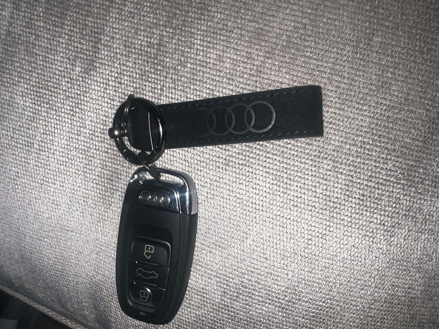Customer photo review of AUDI KEYCHAIN