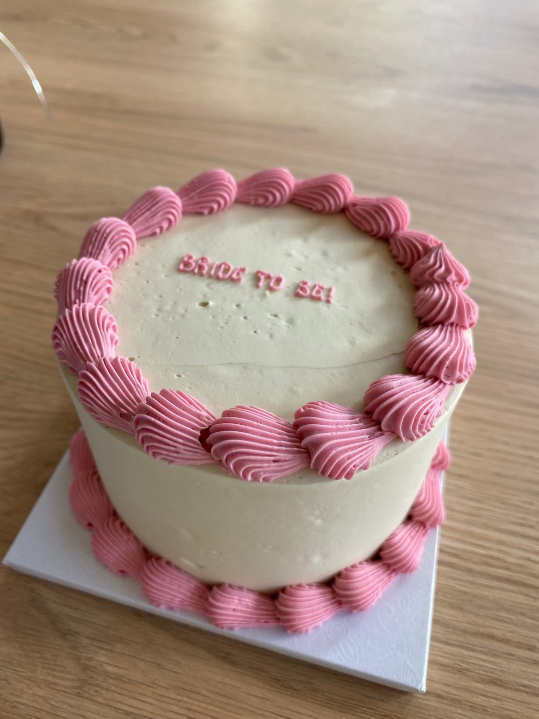 Customer photo review of clara mini cake