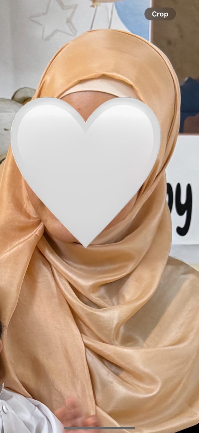Customer photo review of Pure Silk Maxi Hijab