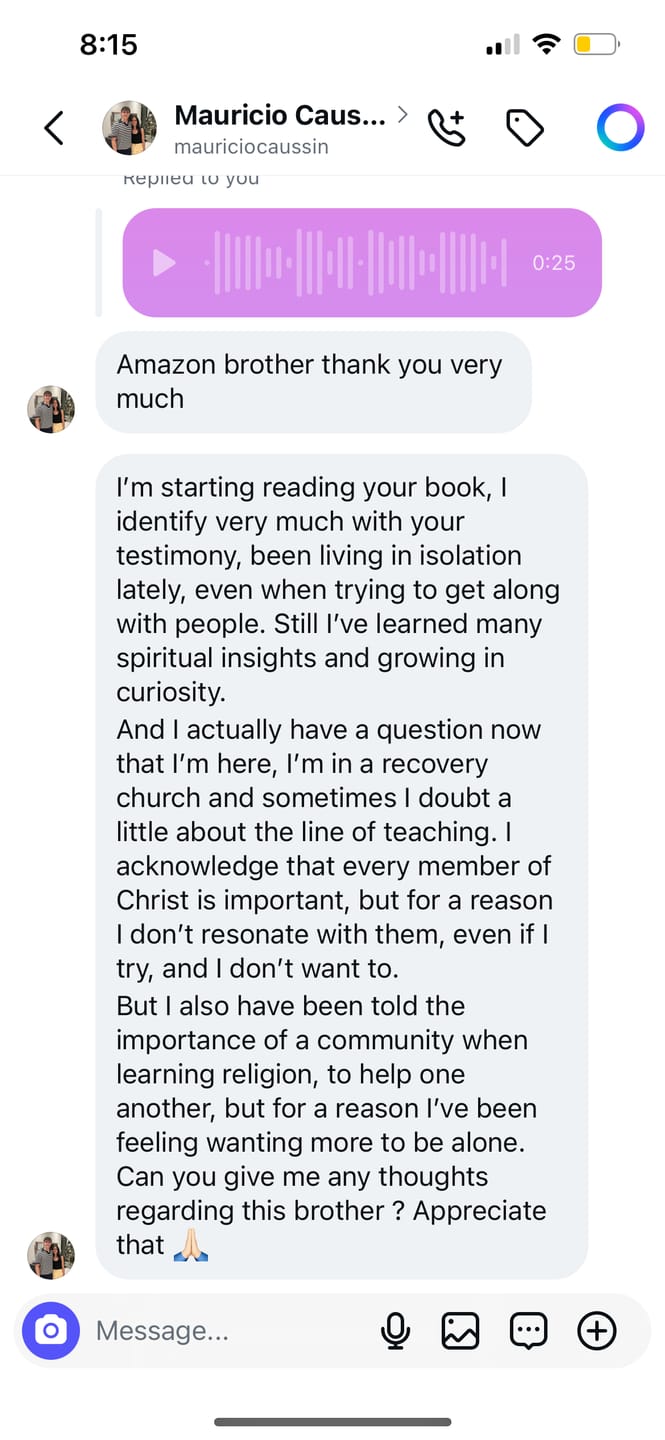 Customer photo review of Temple Restoration Ebook