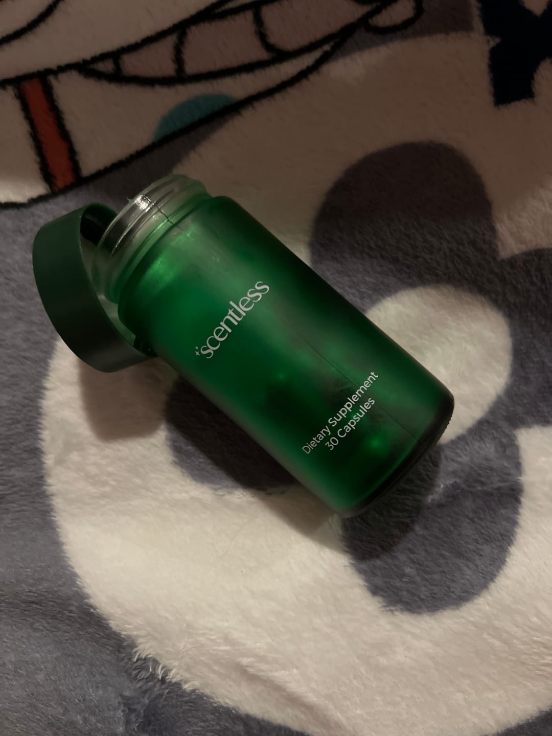 Customer photo review of Scentless Deodorant Supplement