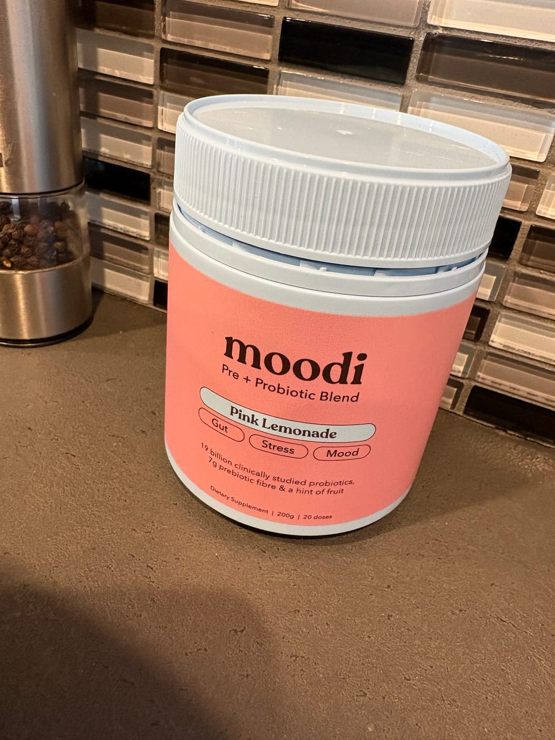 Customer photo review of Original Pre + Probiotic Bundle