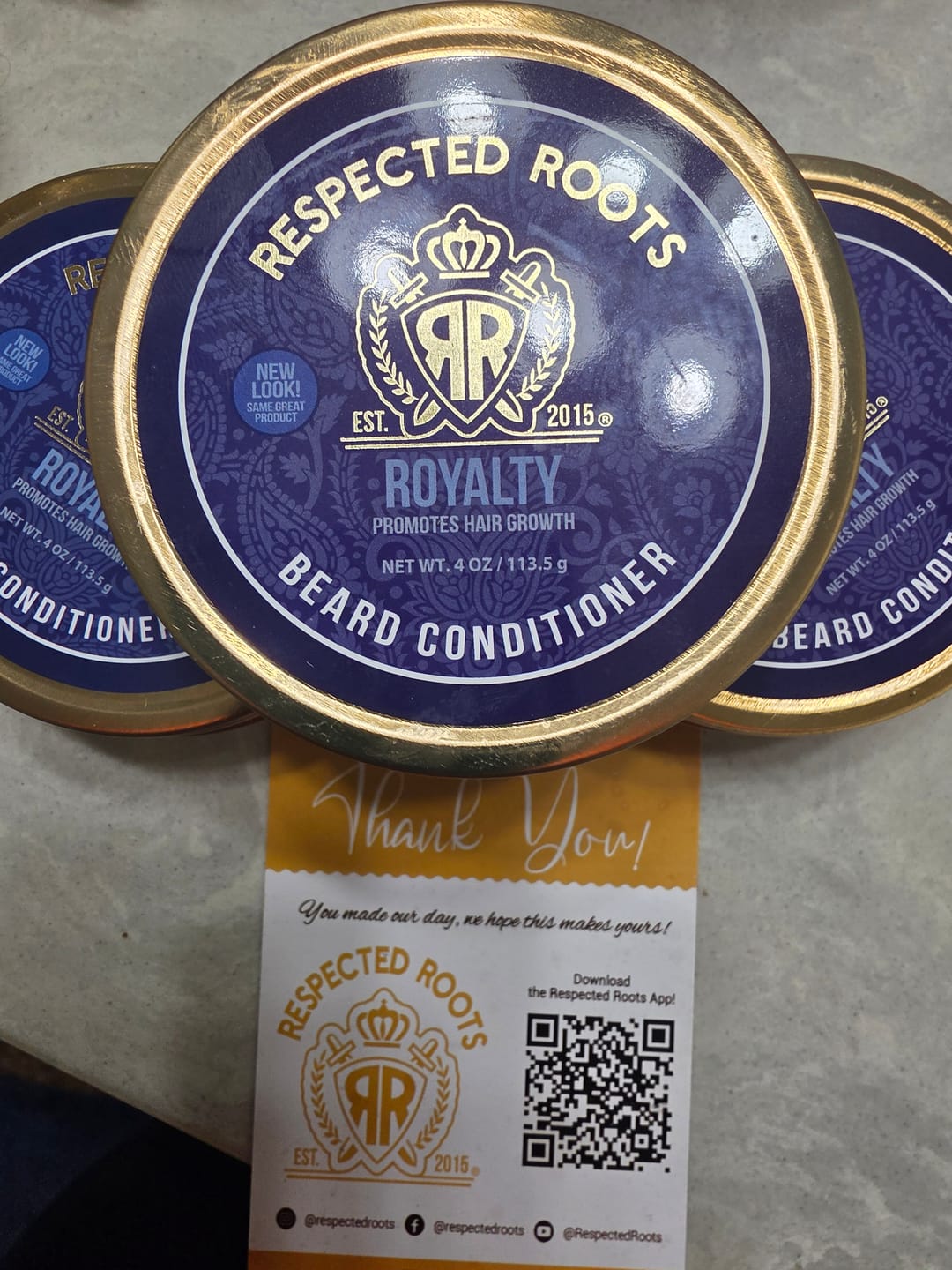 Customer photo review of Beard Conditioner - Royalty Scent