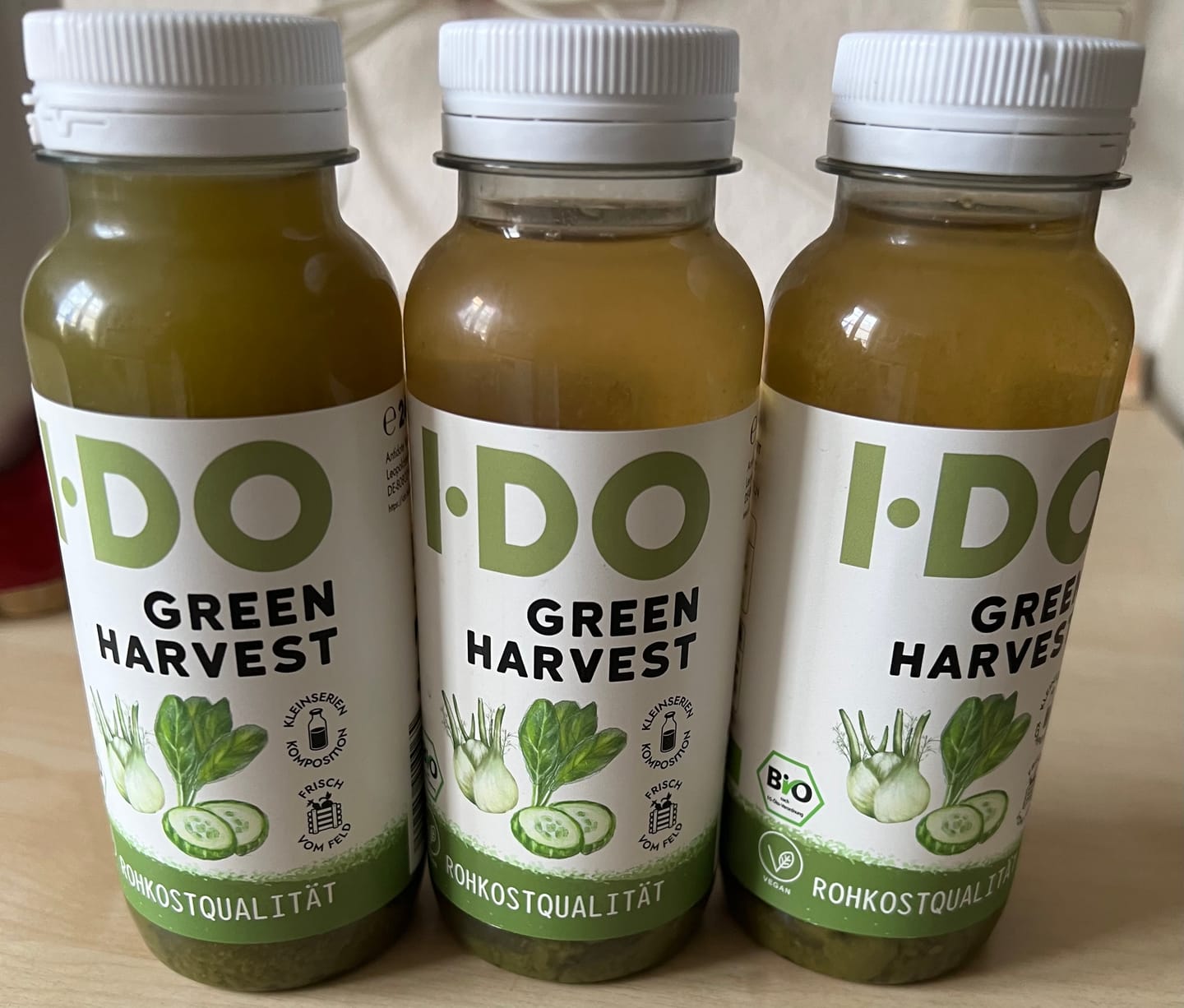 Customer photo review of Green Harvest (6 x 240 ml)