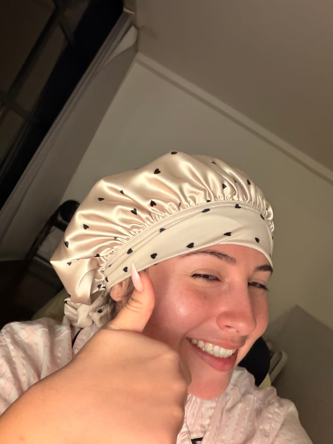 Customer photo review of Gorros para Dormir
