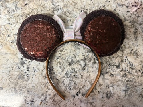 Customer photo review of Leia Mickey Ears
