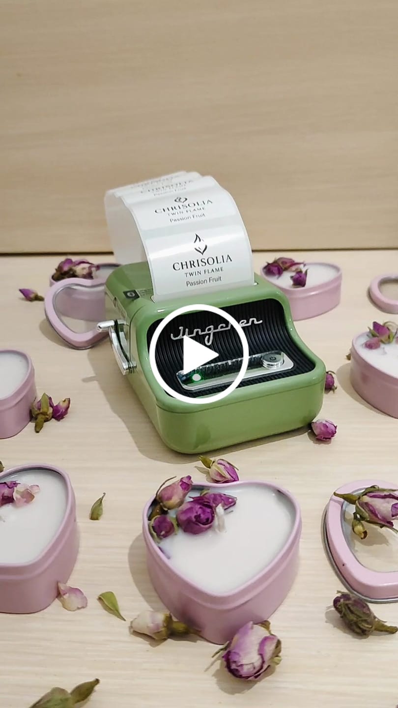 Customer video review of Seasonal Label for B21, B1, B3S