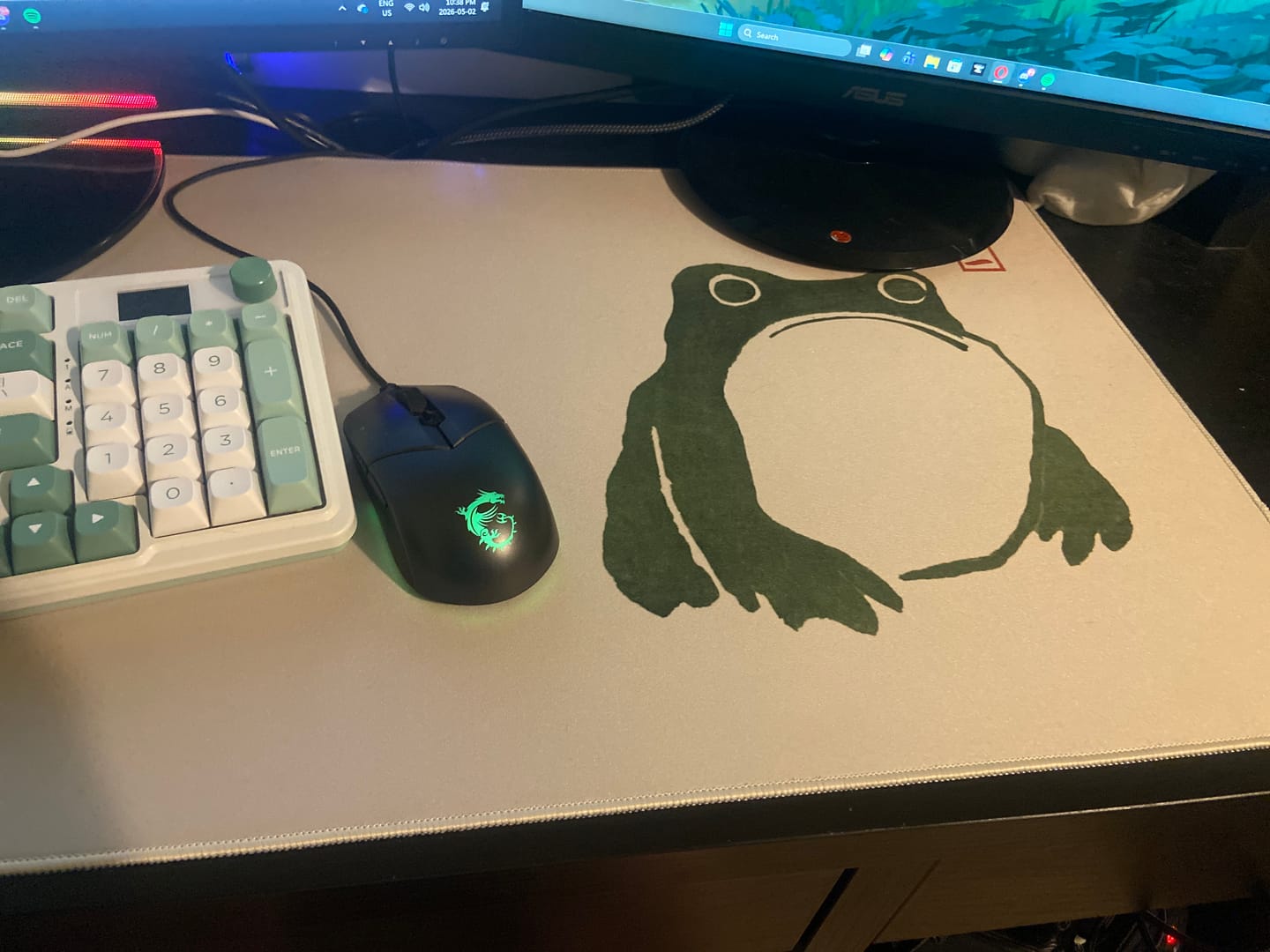 Customer photo review of The Grumpy Frog