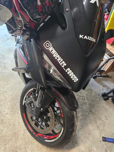 Customer photo review of Personalised Instagram Decal Sticker
