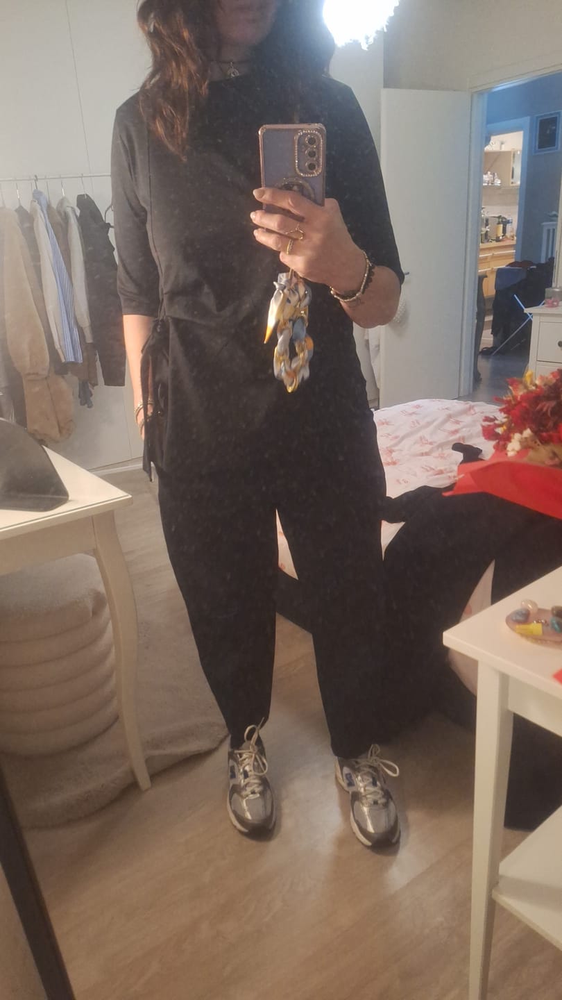 Customer photo review of Cordset Lia manica corta