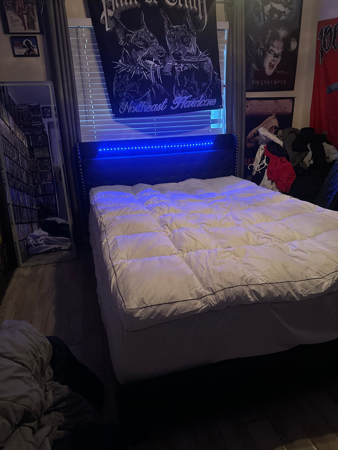 Customer photo review of Muscle Mat Luxury Mattress Topper - 4 Inches Thick