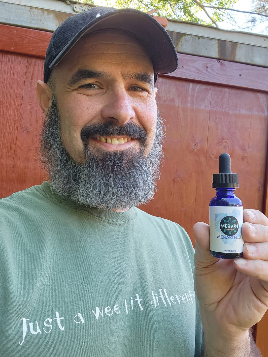 Customer photo review of Meraki Blu USP Grade Methylene Blue 150mg