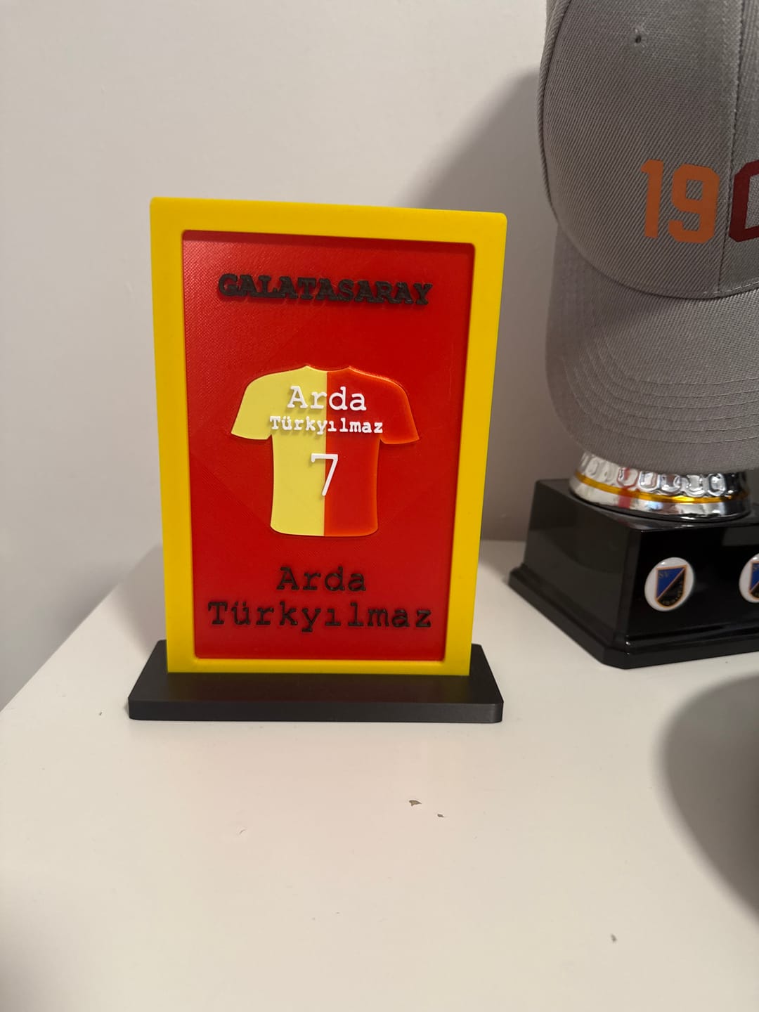 Customer photo review of Kişiye Özel Galatasaray İsimlik