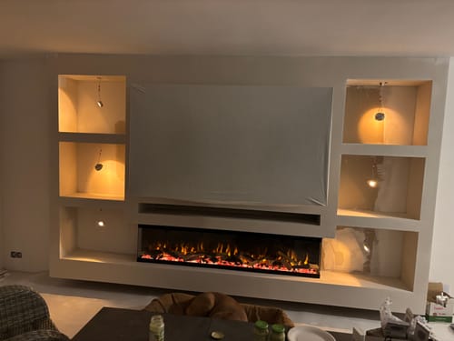 Customer photo review of EVIQ Premium Keramische logset look houtset