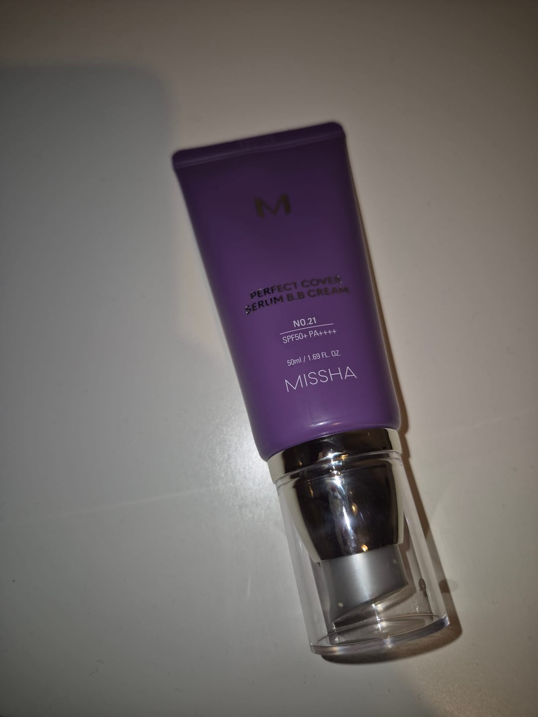 Customer photo review of Tonālais serums MISSHA M Perfect Cover Serum BB Cream