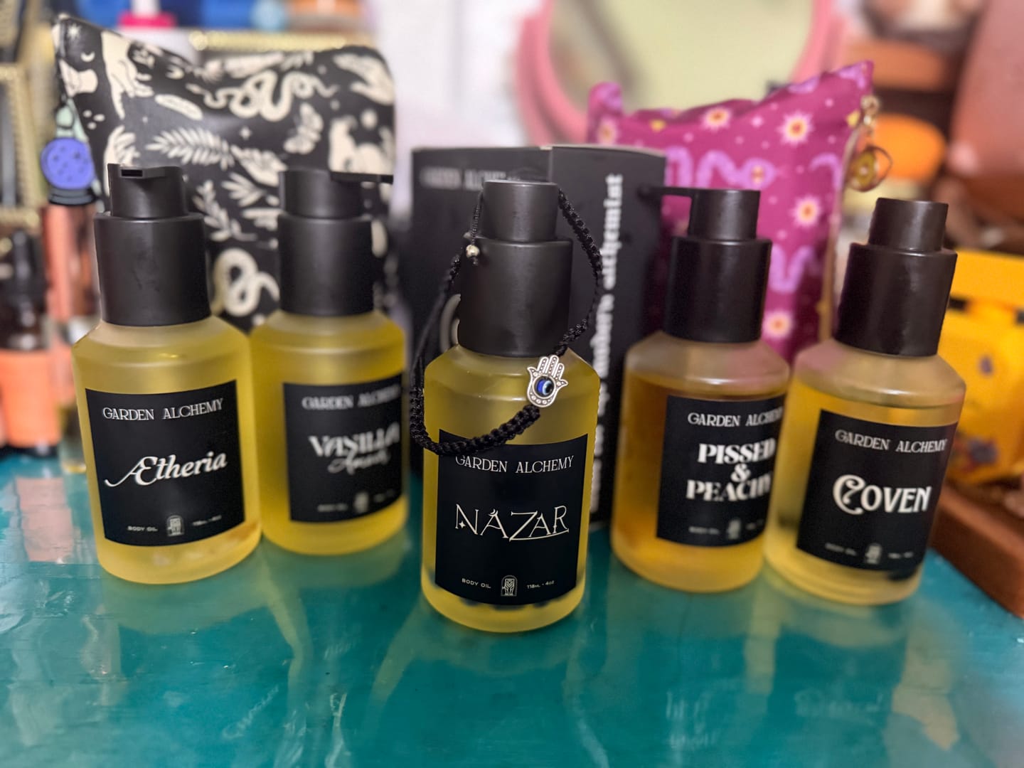 Customer photo review of NAZAR BODY OIL