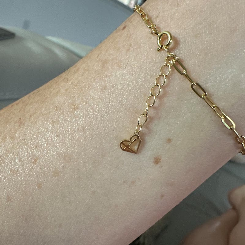 Customer photo review of Custom Name Bar Bracelet