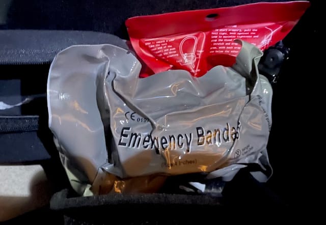 Customer photo review of Israeli Bandage