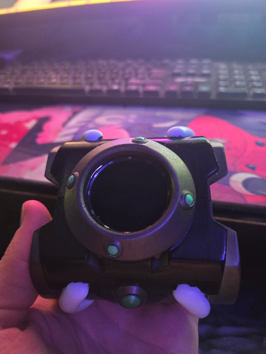 Customer photo review of Classic Ben 10 Omnitrix Wearable Replica (Touch Sensing)