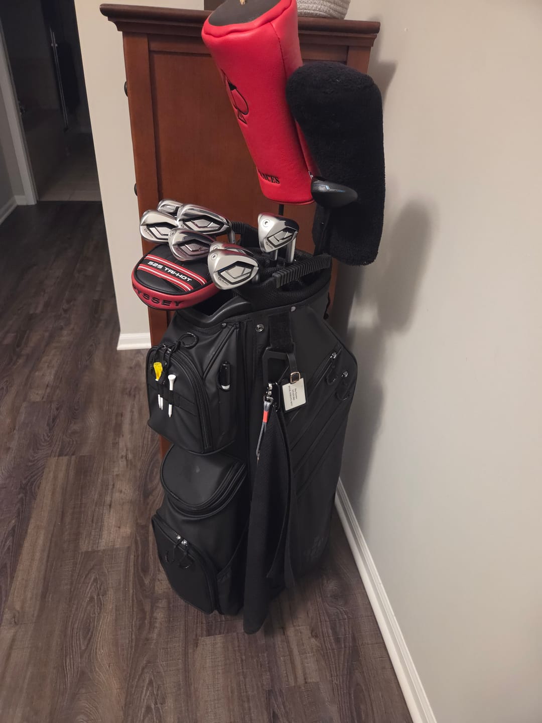 Customer photo review of EARTH SEALED Cart Bag: Coal