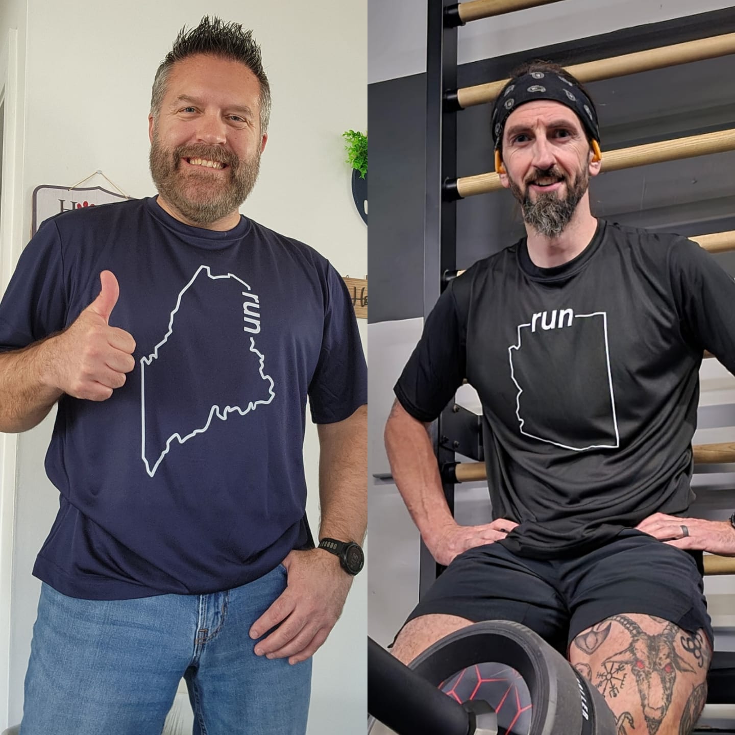 Customer photo review of Run Arizona Tech Tee