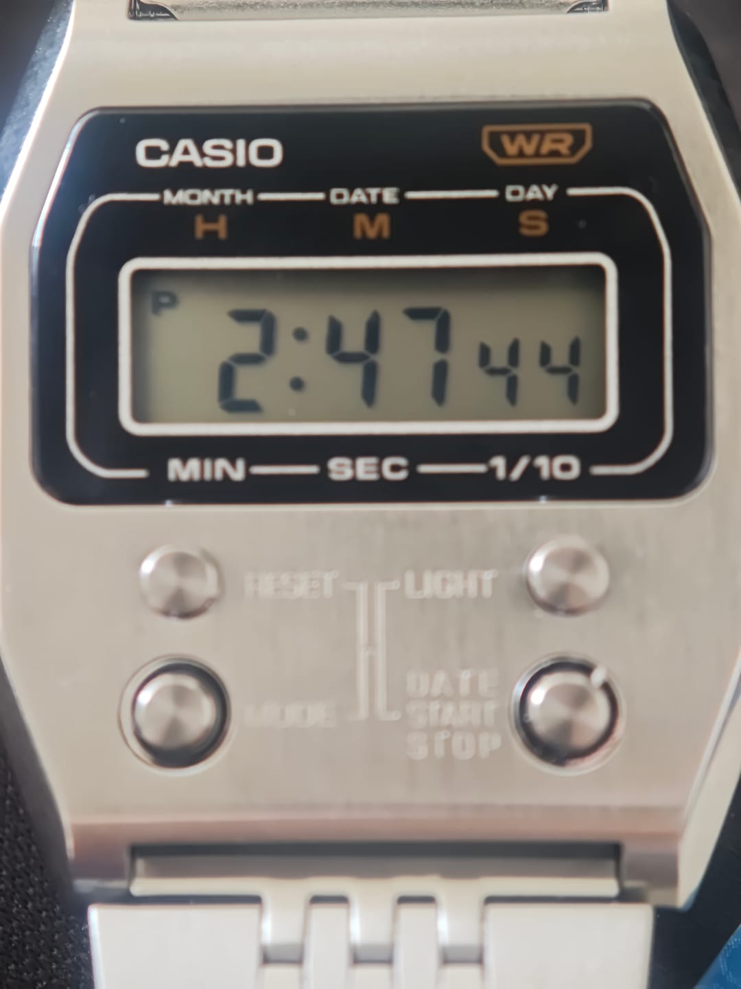 Customer photo review of Reloj Casio Vintage A1100D-1DF Caja Metálica Reedición 1978
