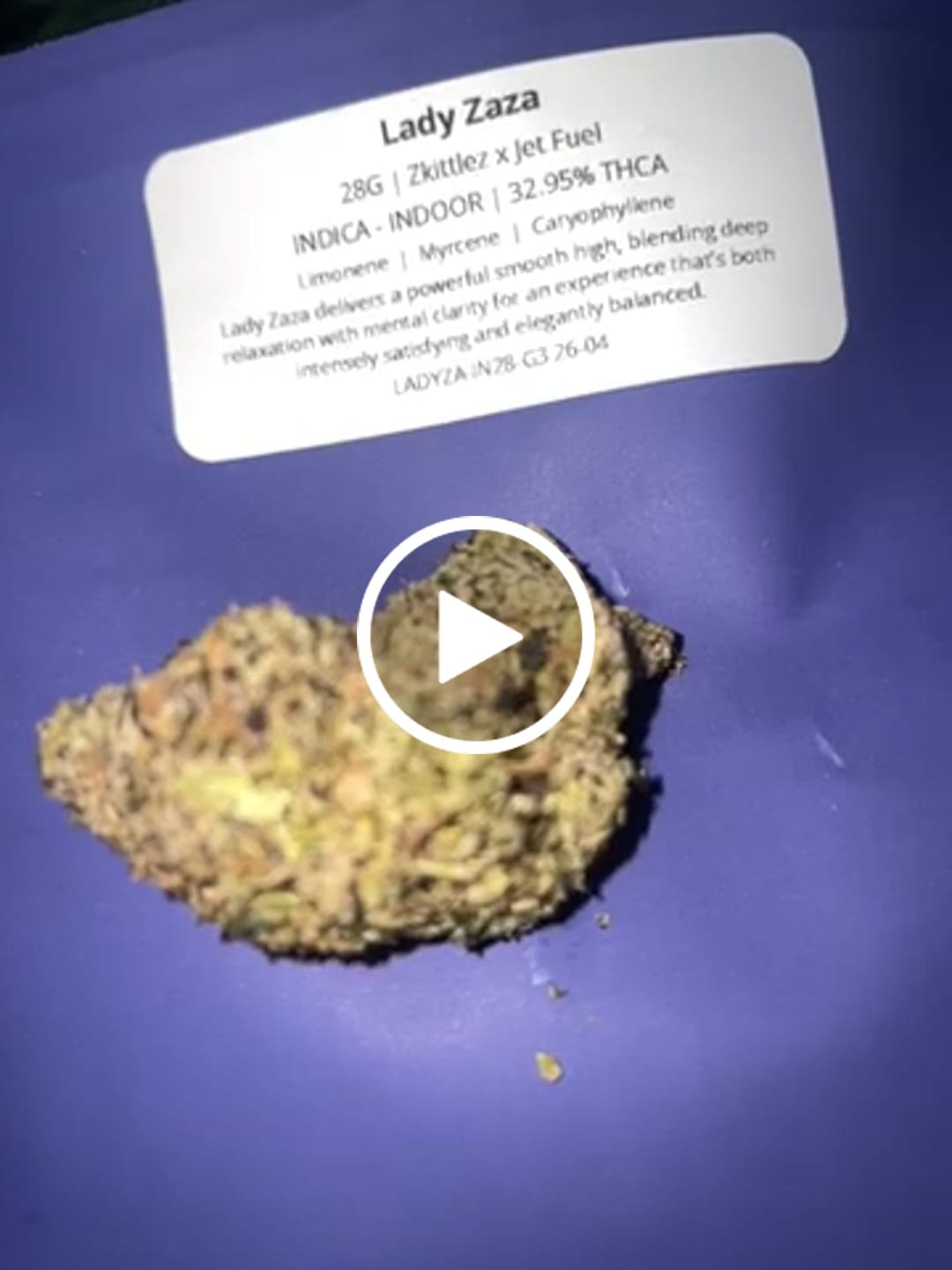 Customer video review of Lady Zaza