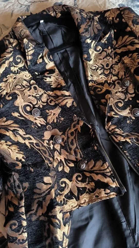 Customer photo review of Mens steampunk tailcoat