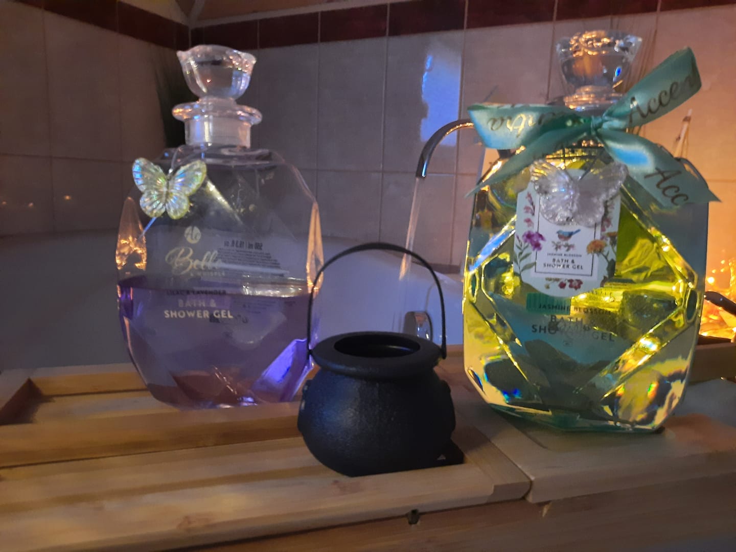 Customer photo review of Fairy Zaubertrank Duschgel XL – Whymsical Wellness für dein Badezimmer