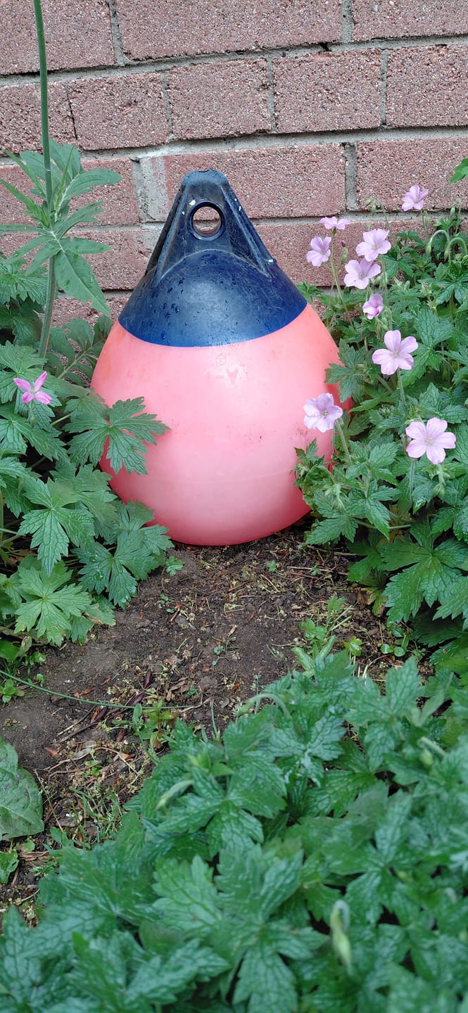 Customer photo review of A-Series Buoy A-1 Standard Blue Ropehold